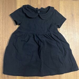 Black Peter Pan Collar Dress